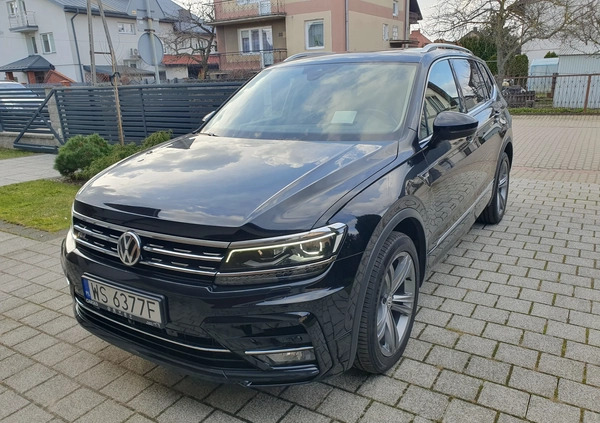 Volkswagen Tiguan Allspace cena 134500 przebieg: 164900, rok produkcji 2018 z Siedlce małe 742